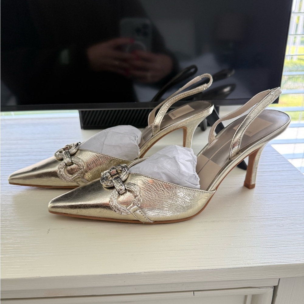 Dolce Vita Haylee Slingback Heels NEW - Picture 4 of 6